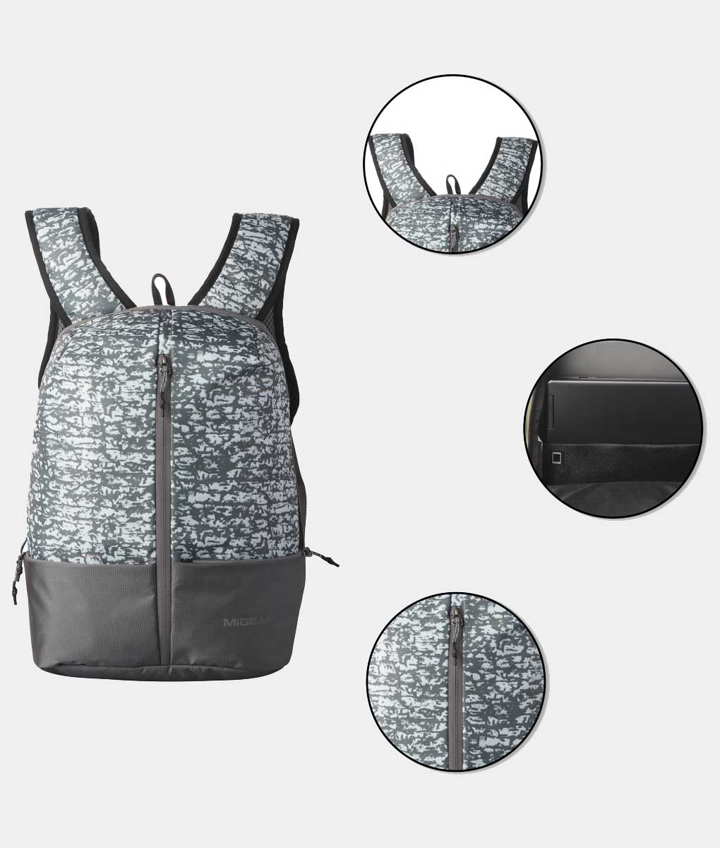 Grey The Front Load Backpack