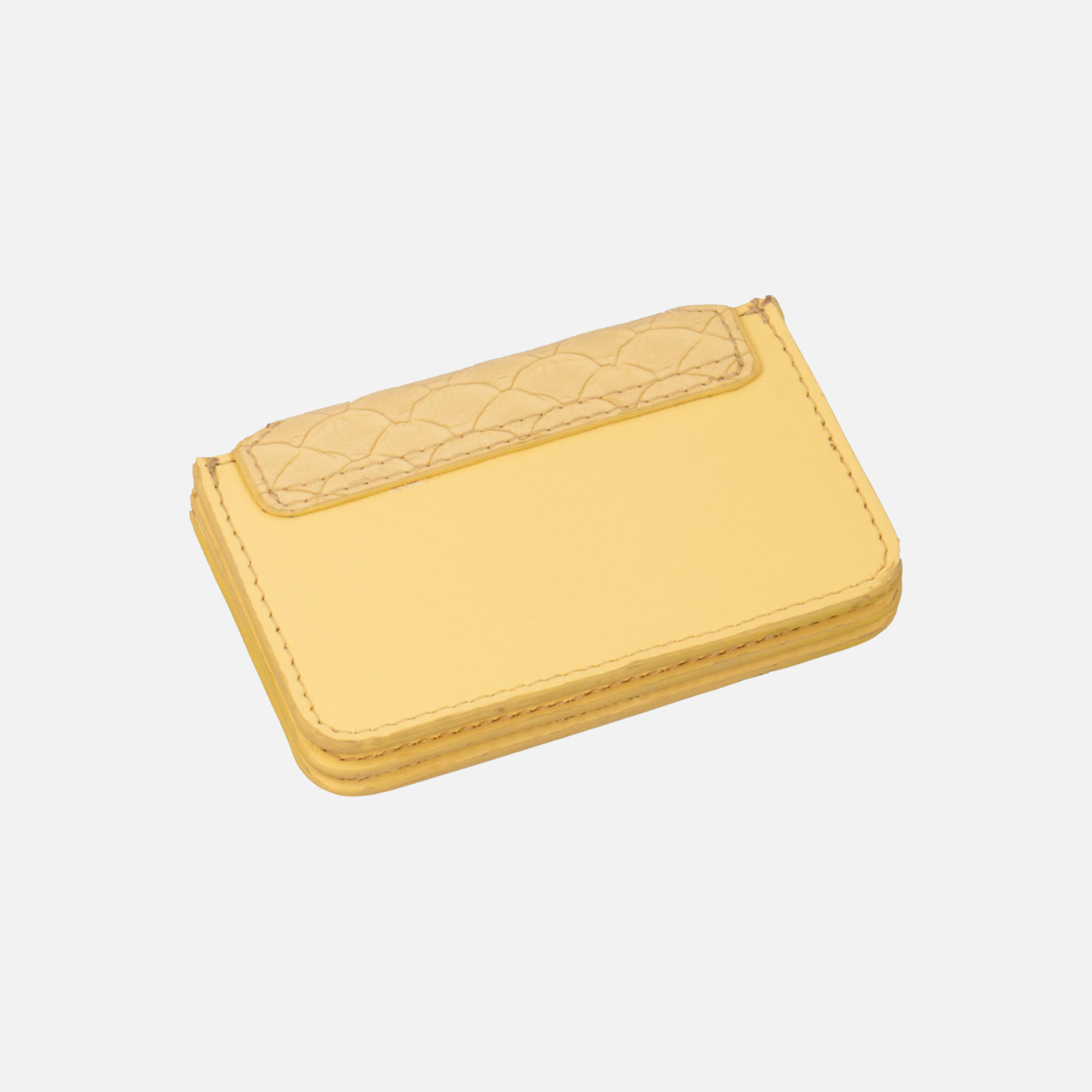 Yellow Claire Card Holder