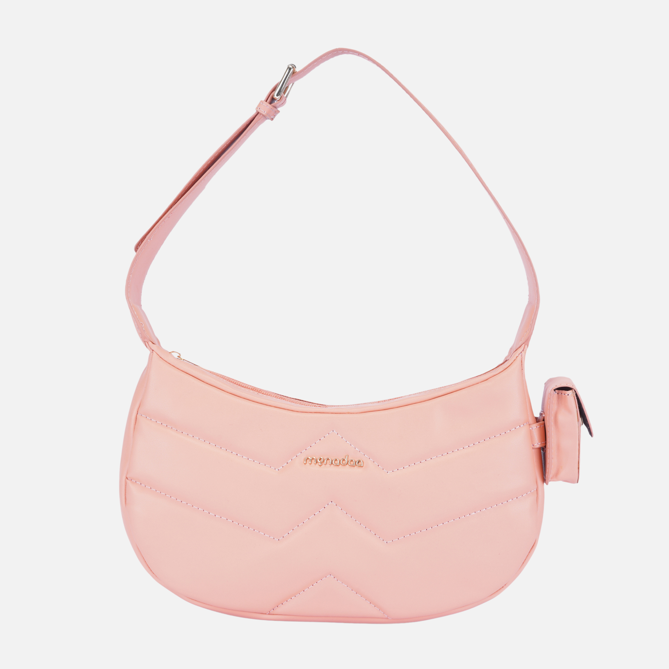 PEACH CARLOS SHOULDER BAG