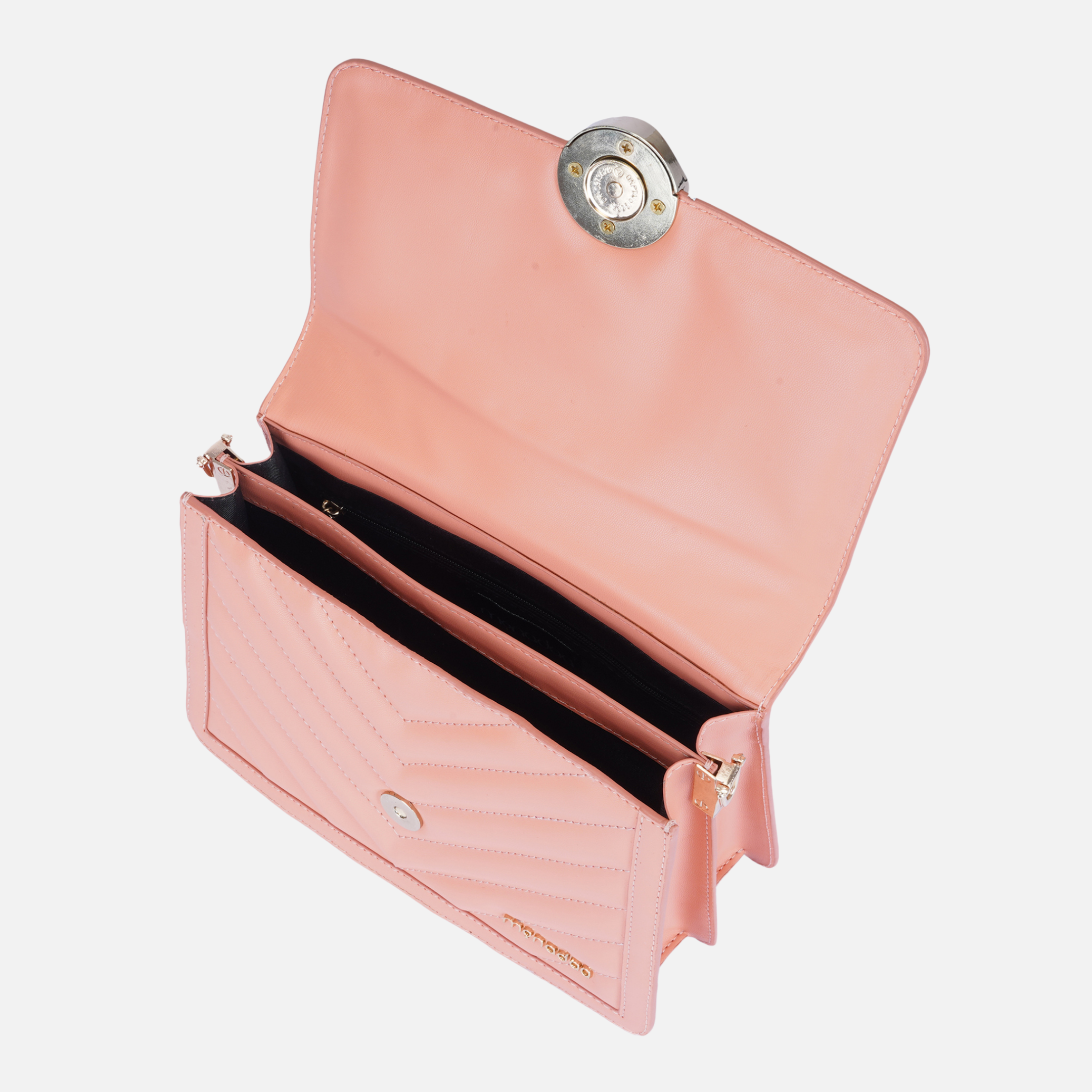 PEACH DARIO HANDBAG