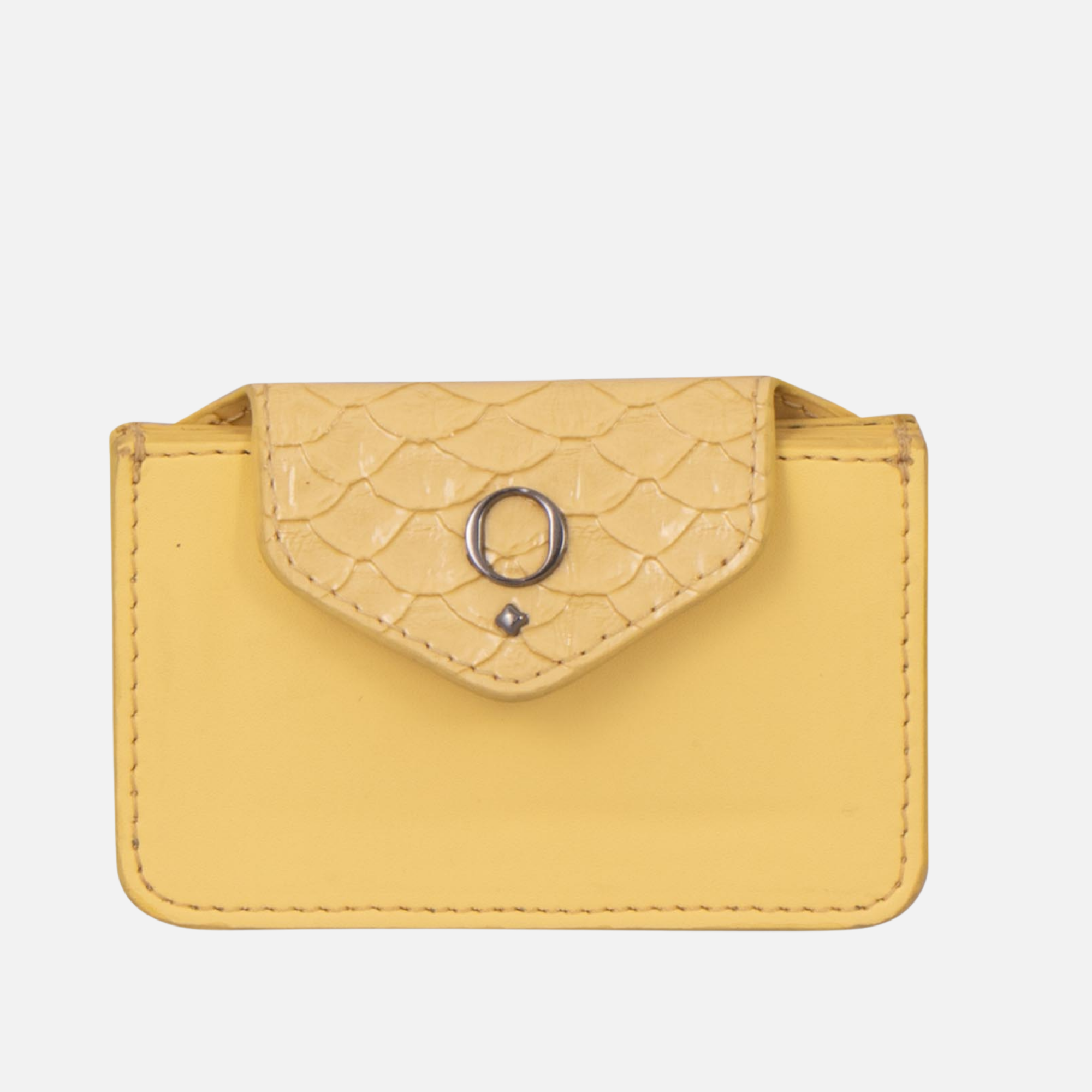 Yellow Claire Card Holder