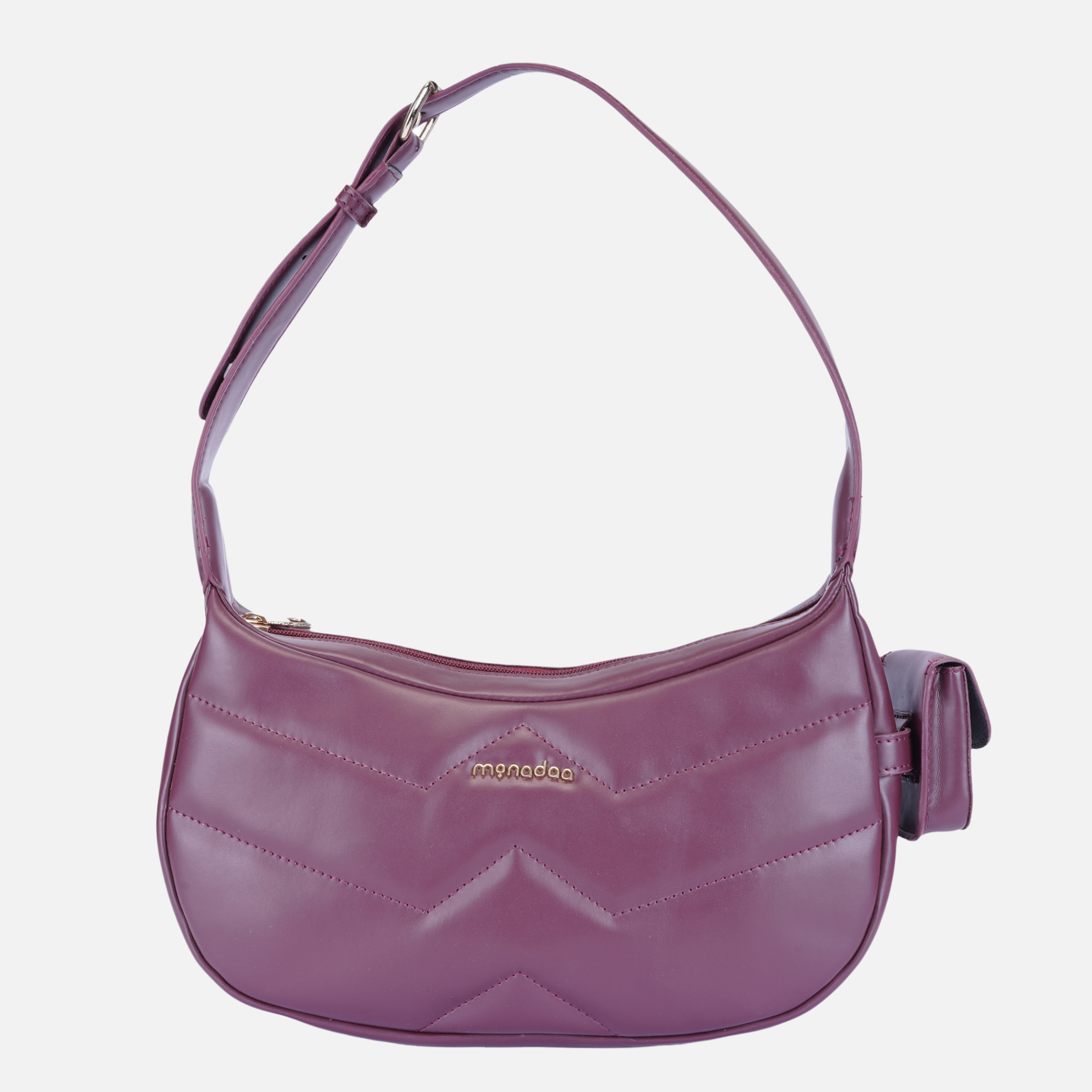 MAROON CARLOS SHOULDER BAG