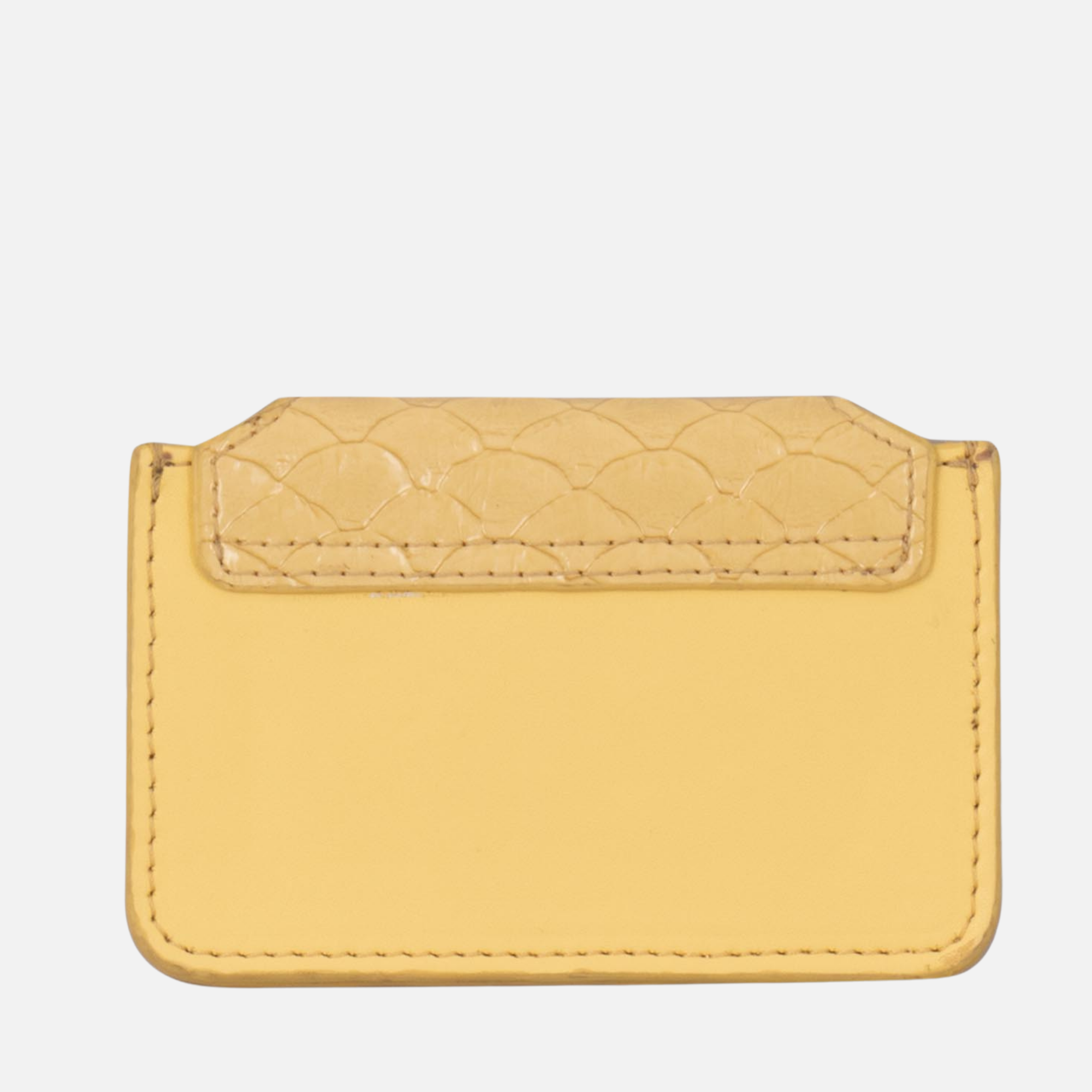Yellow Claire Card Holder