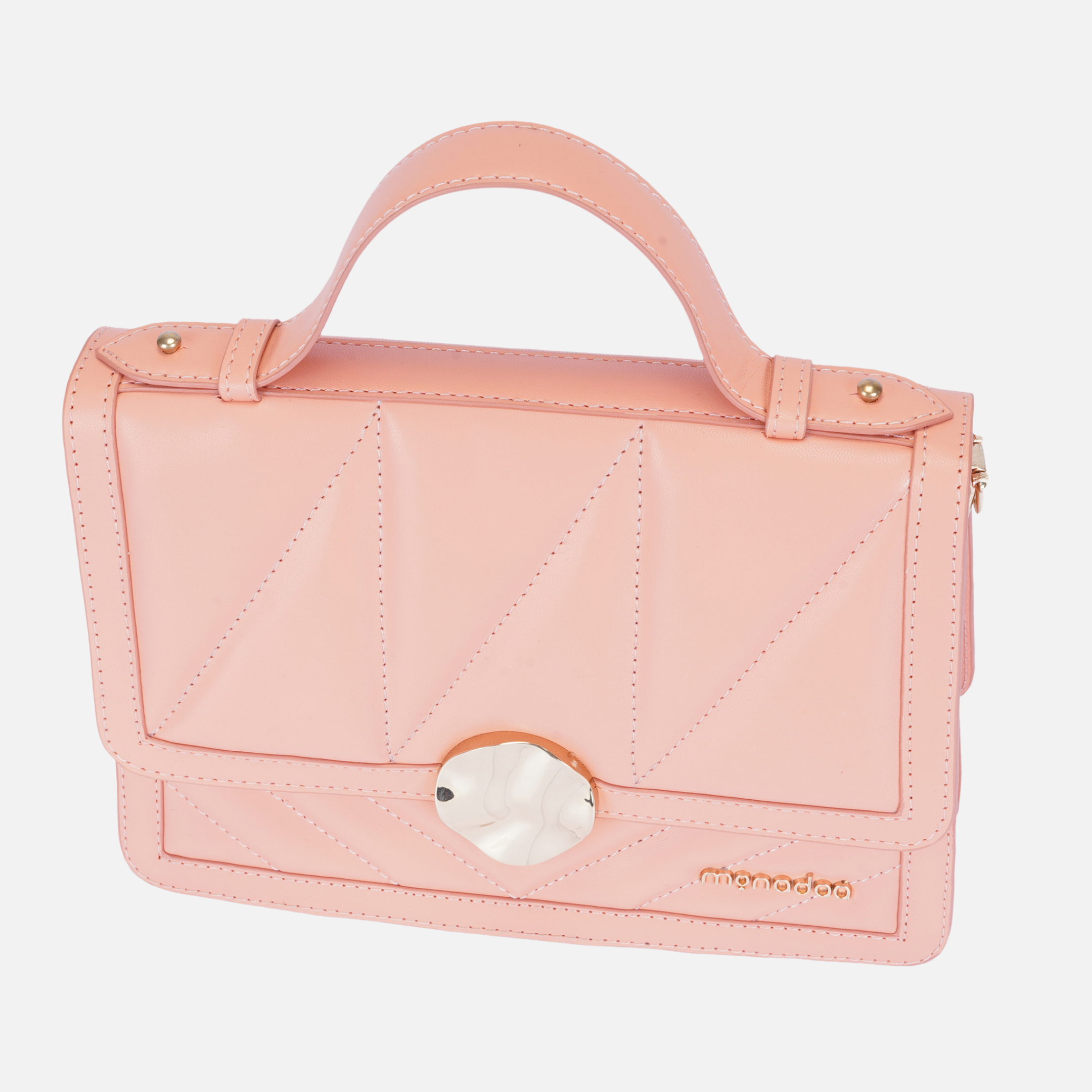 PEACH DARIO HANDBAG
