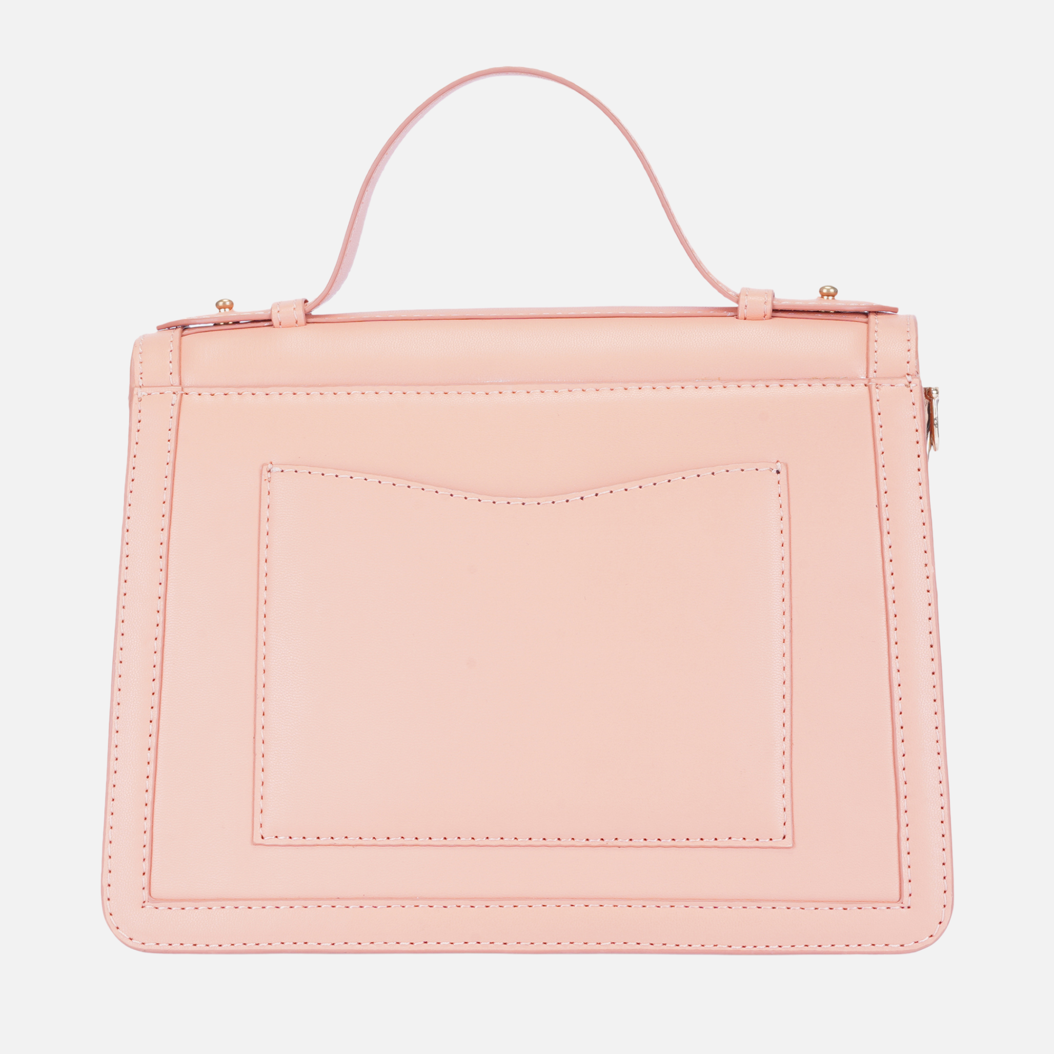 PEACH DARIO HANDBAG