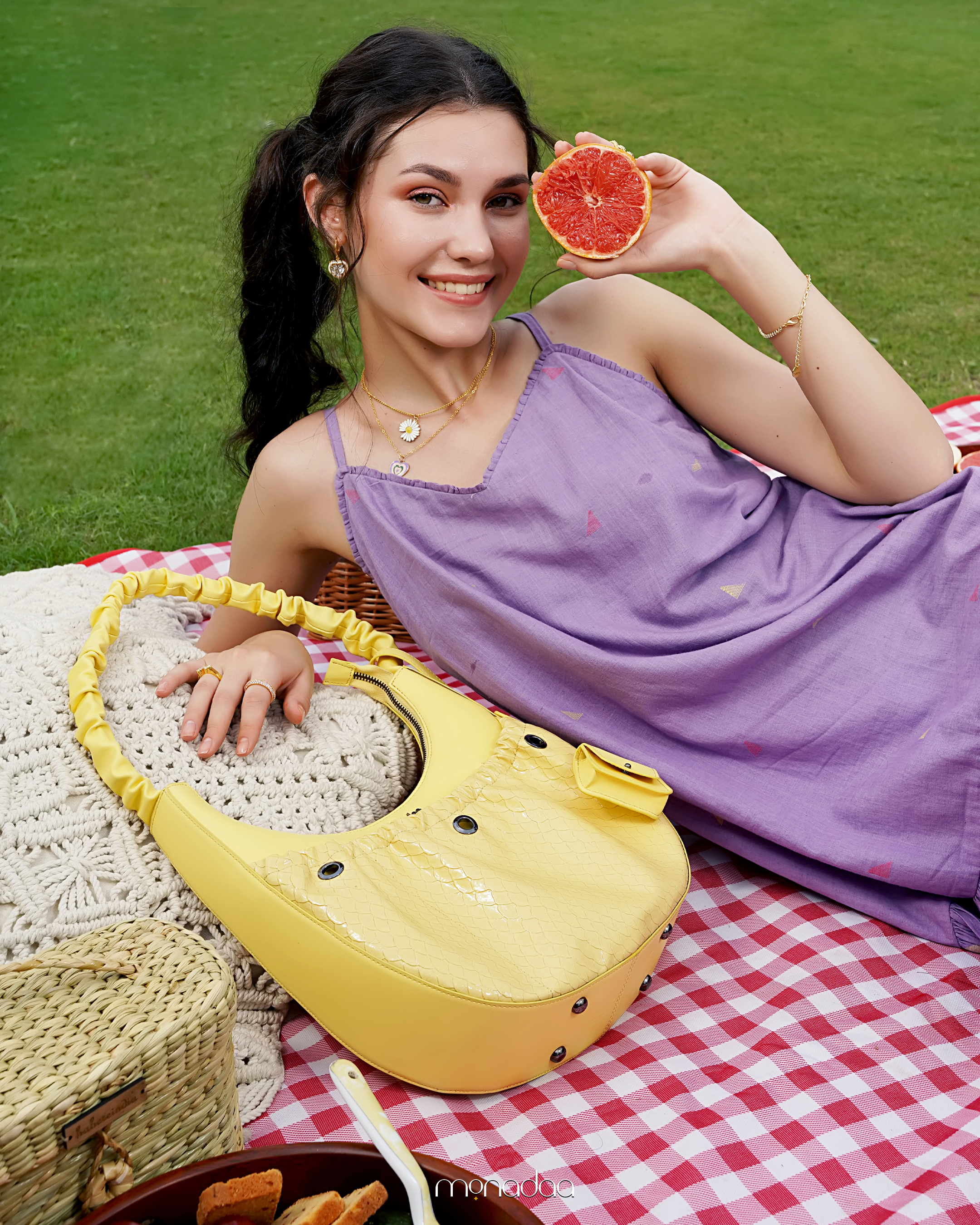 Yellow Gisele Handbag