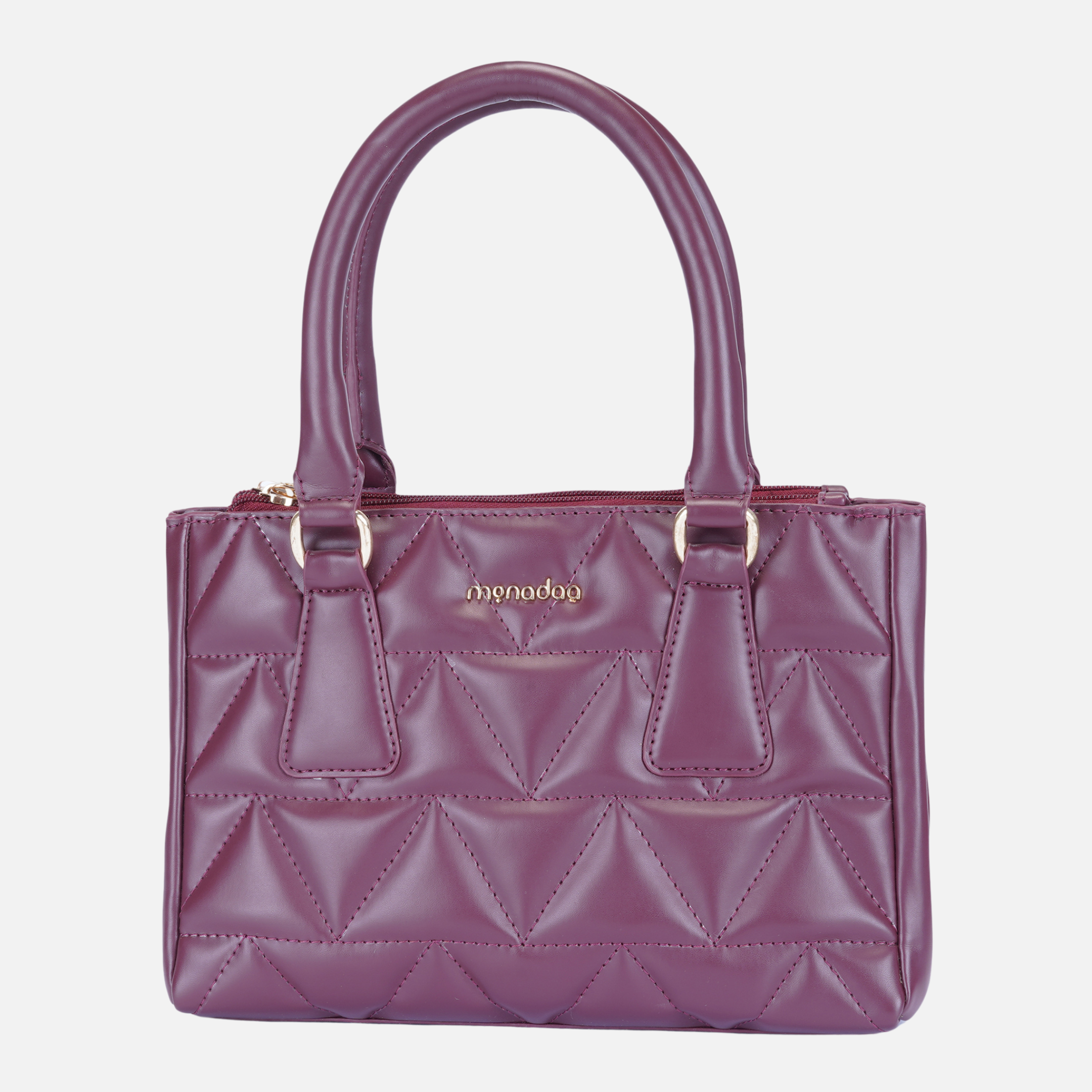 MAROON JORJE HANDBAG