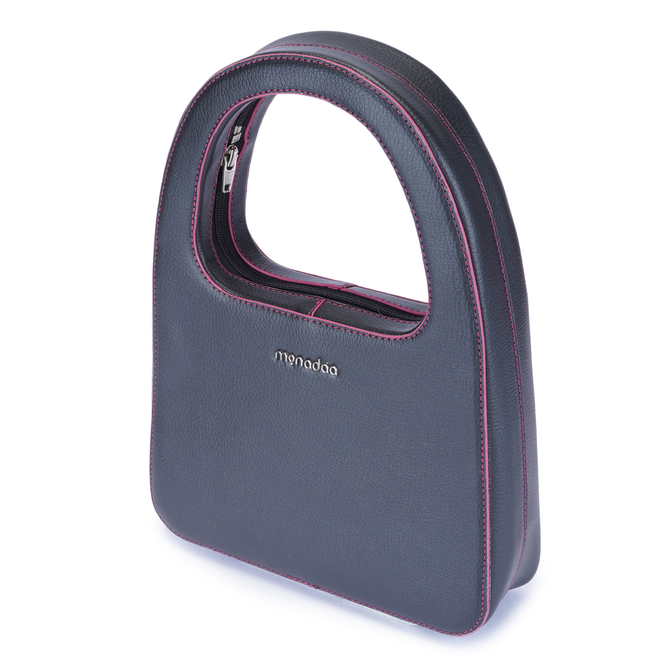 BLACK TIANA STRUCTURED  HANDBAG