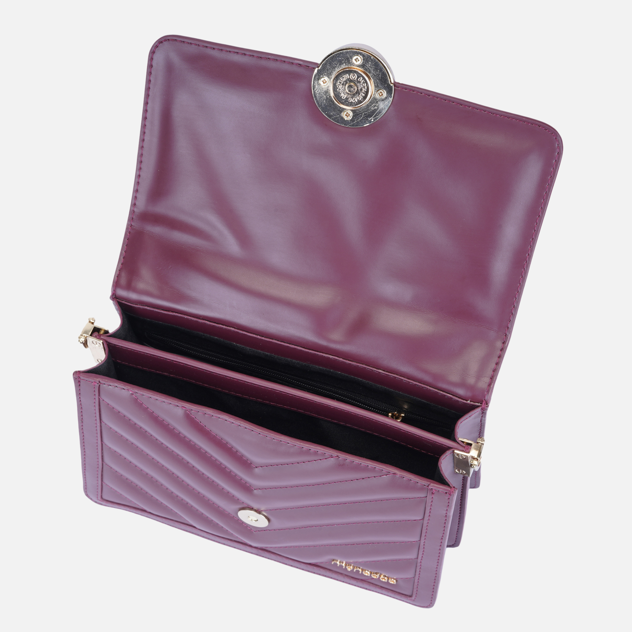 MAROON DARIO HANDBAG