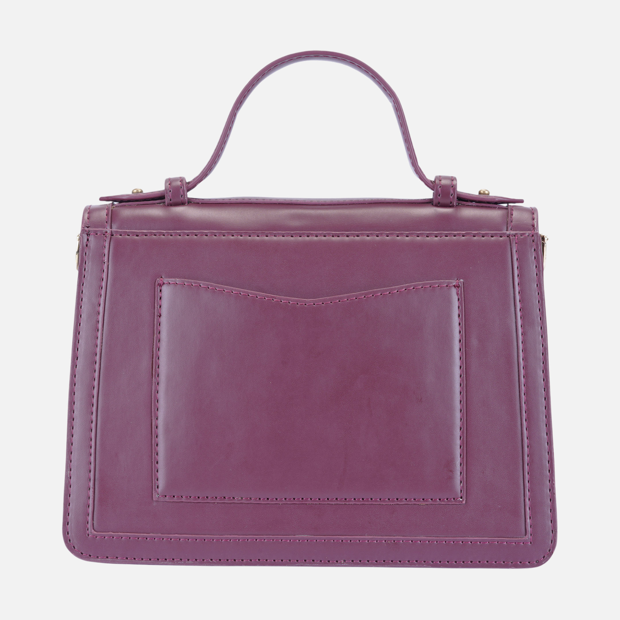 MAROON DARIO HANDBAG