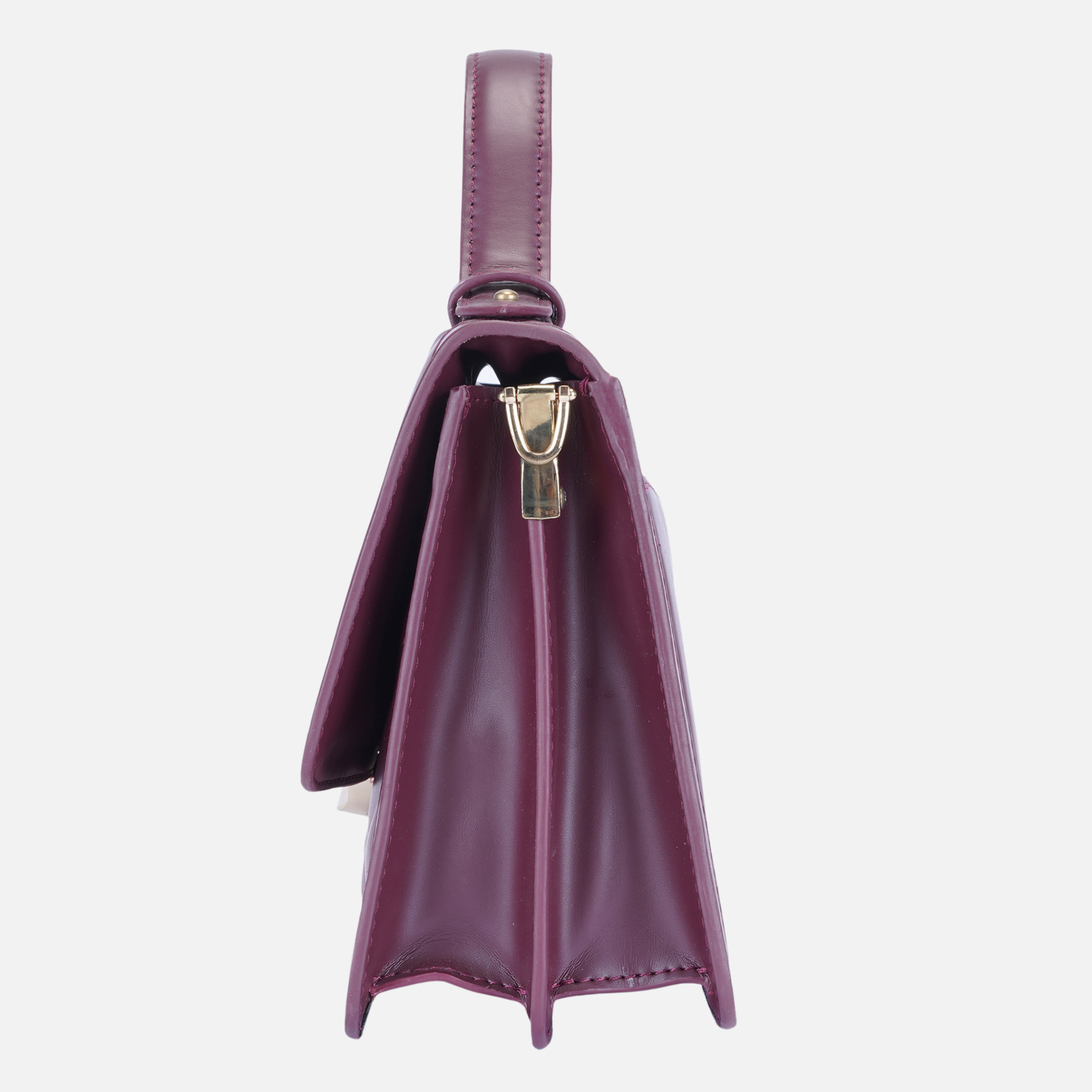 MAROON DARIO HANDBAG