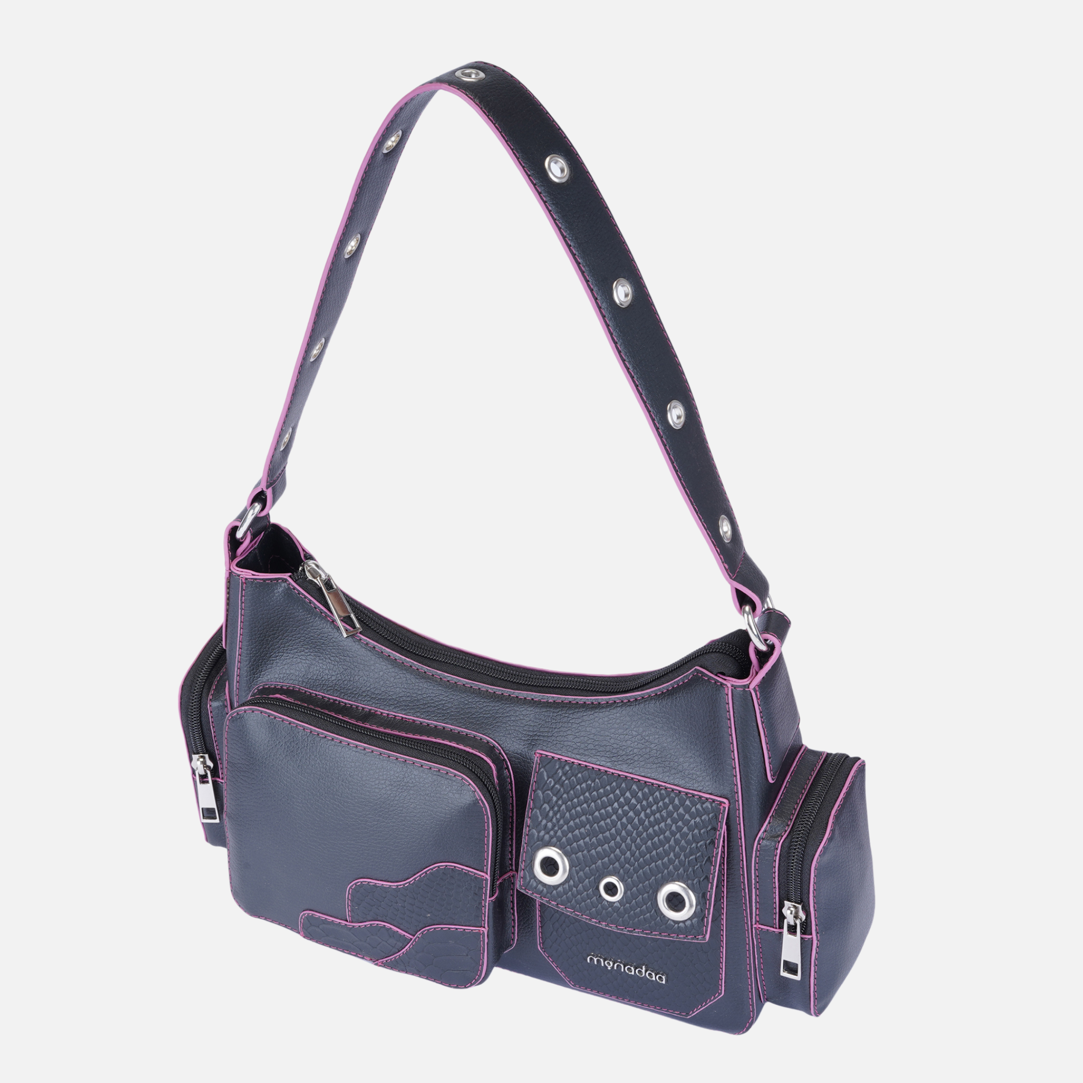 BLACK QUINN SHOULDER BAG
