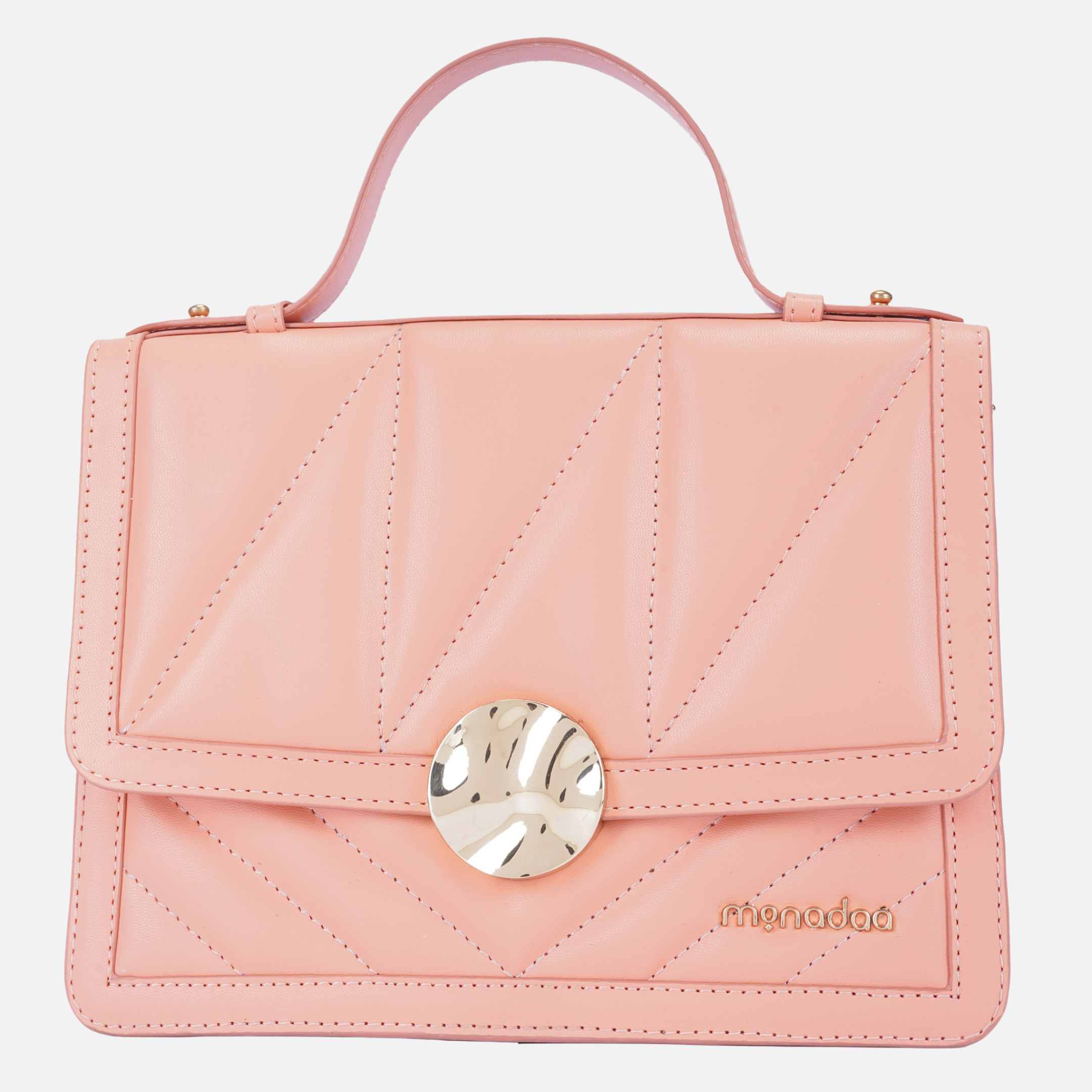 PEACH DARIO HANDBAG