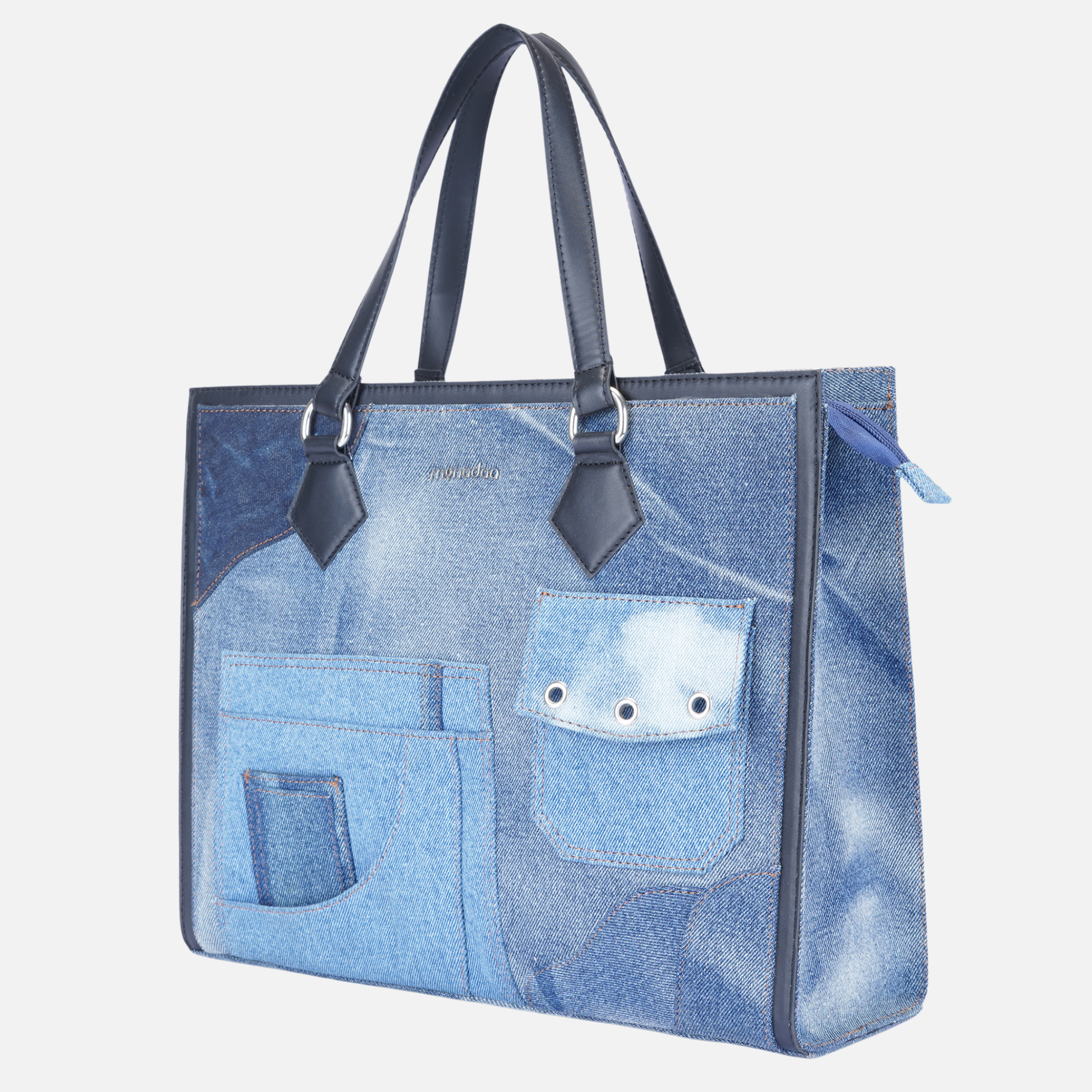 BLUE FREYA TOTE BAG