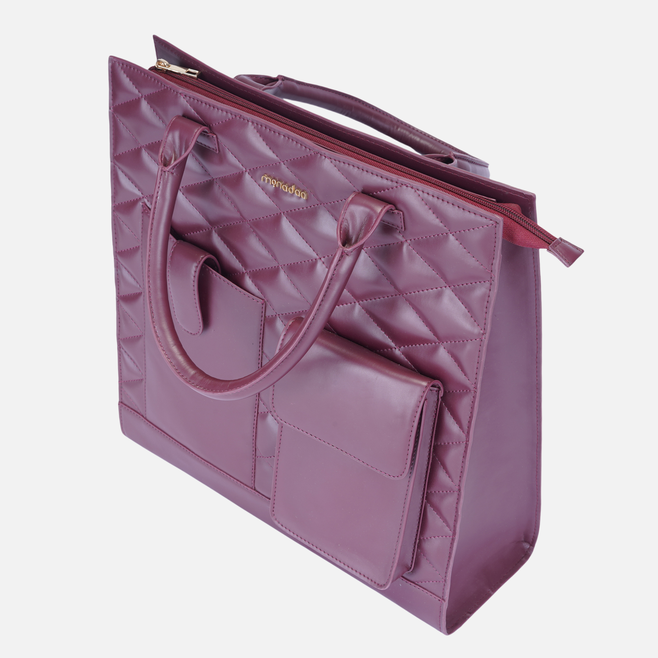 MAROON PEDRO TOTE BAG