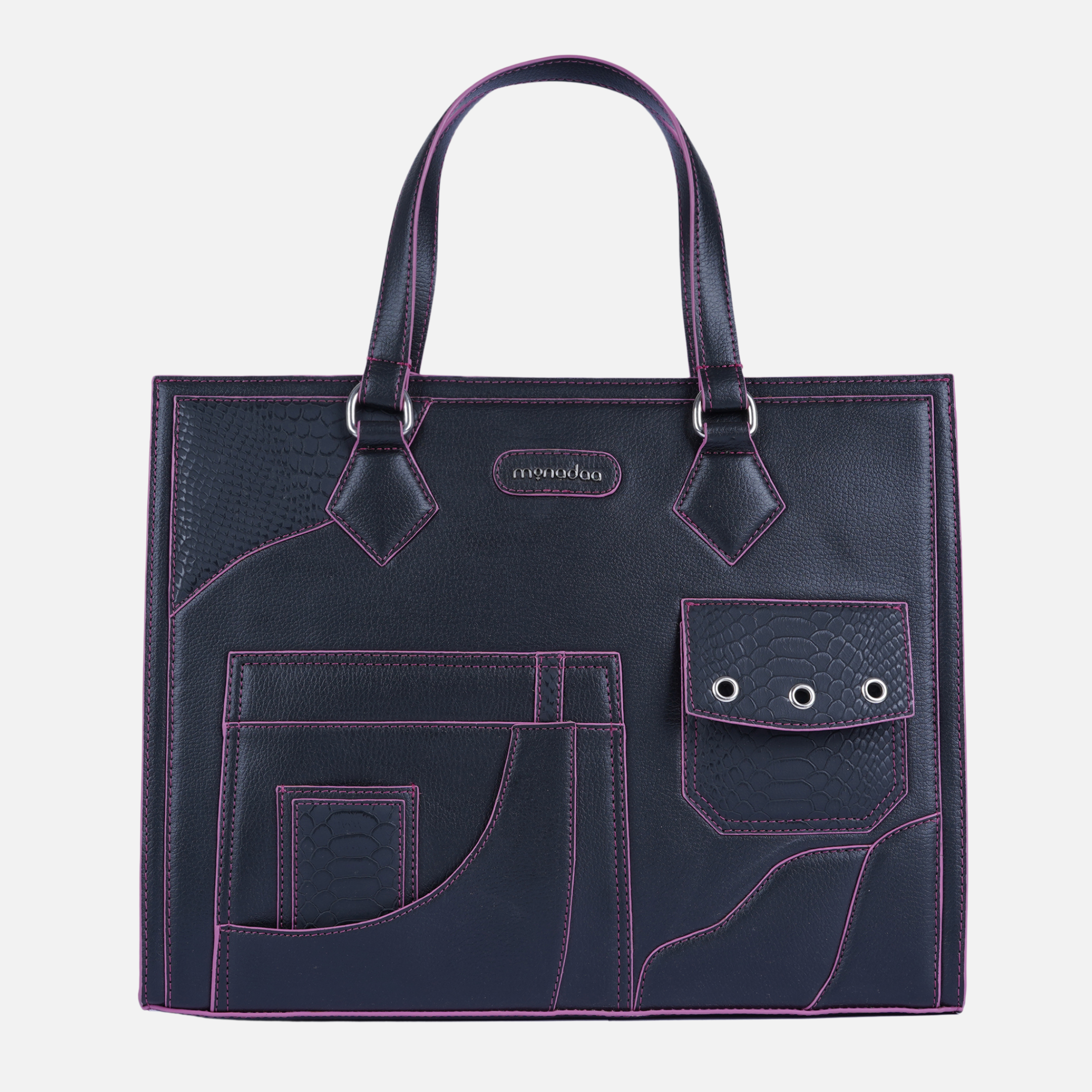 BLACK FREYA TOTE BAG