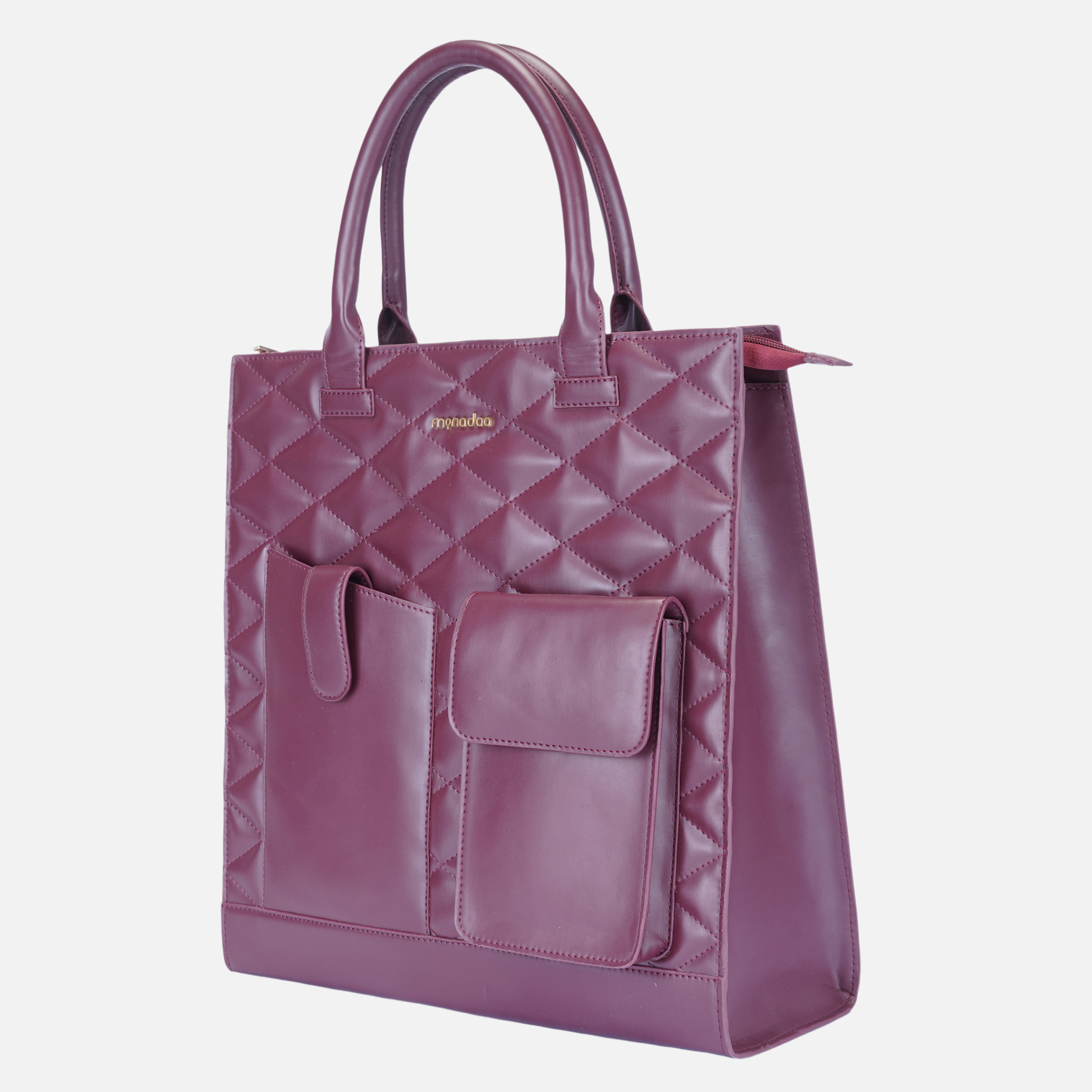MAROON PEDRO TOTE BAG