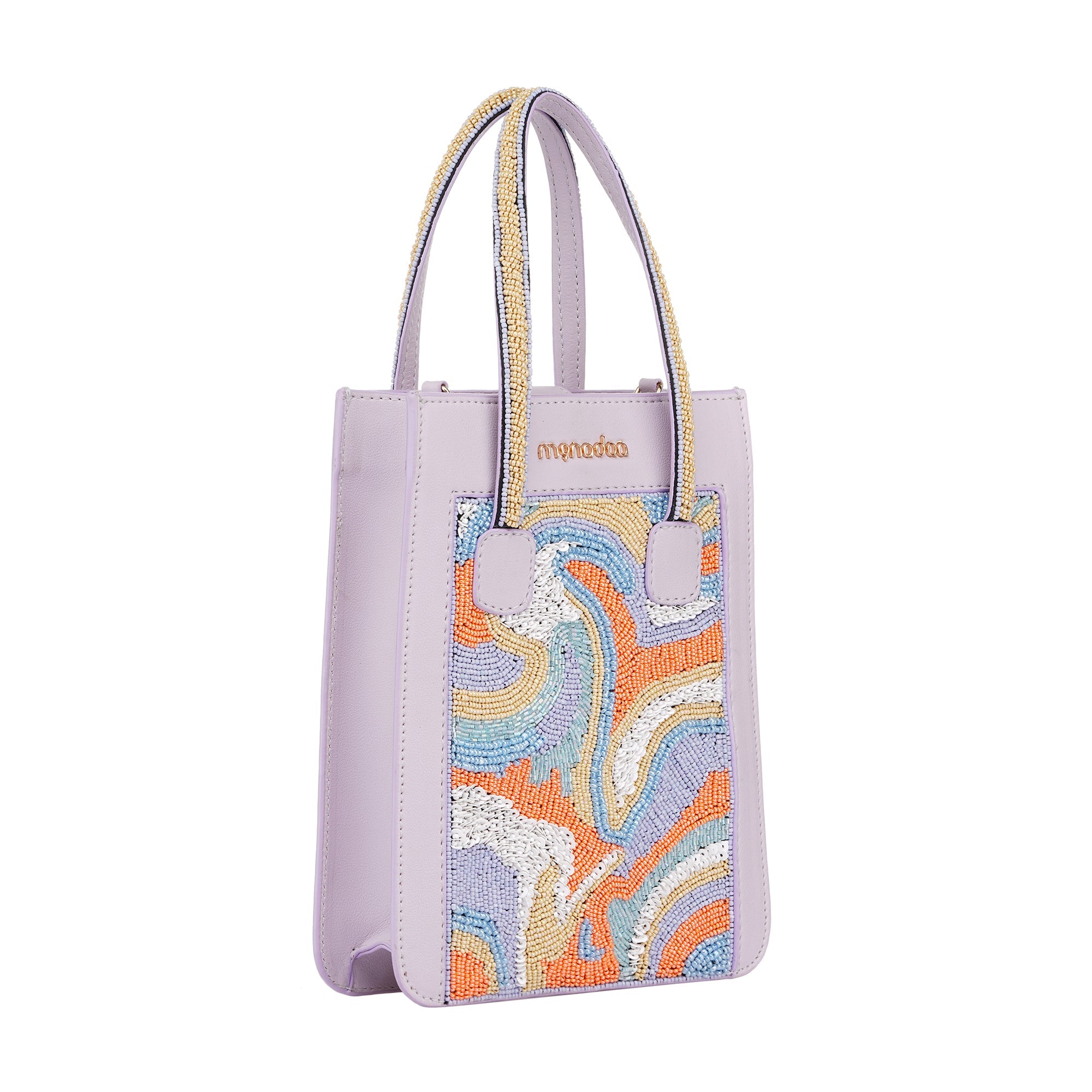 Lavender Alicia Abstract Mini Bag