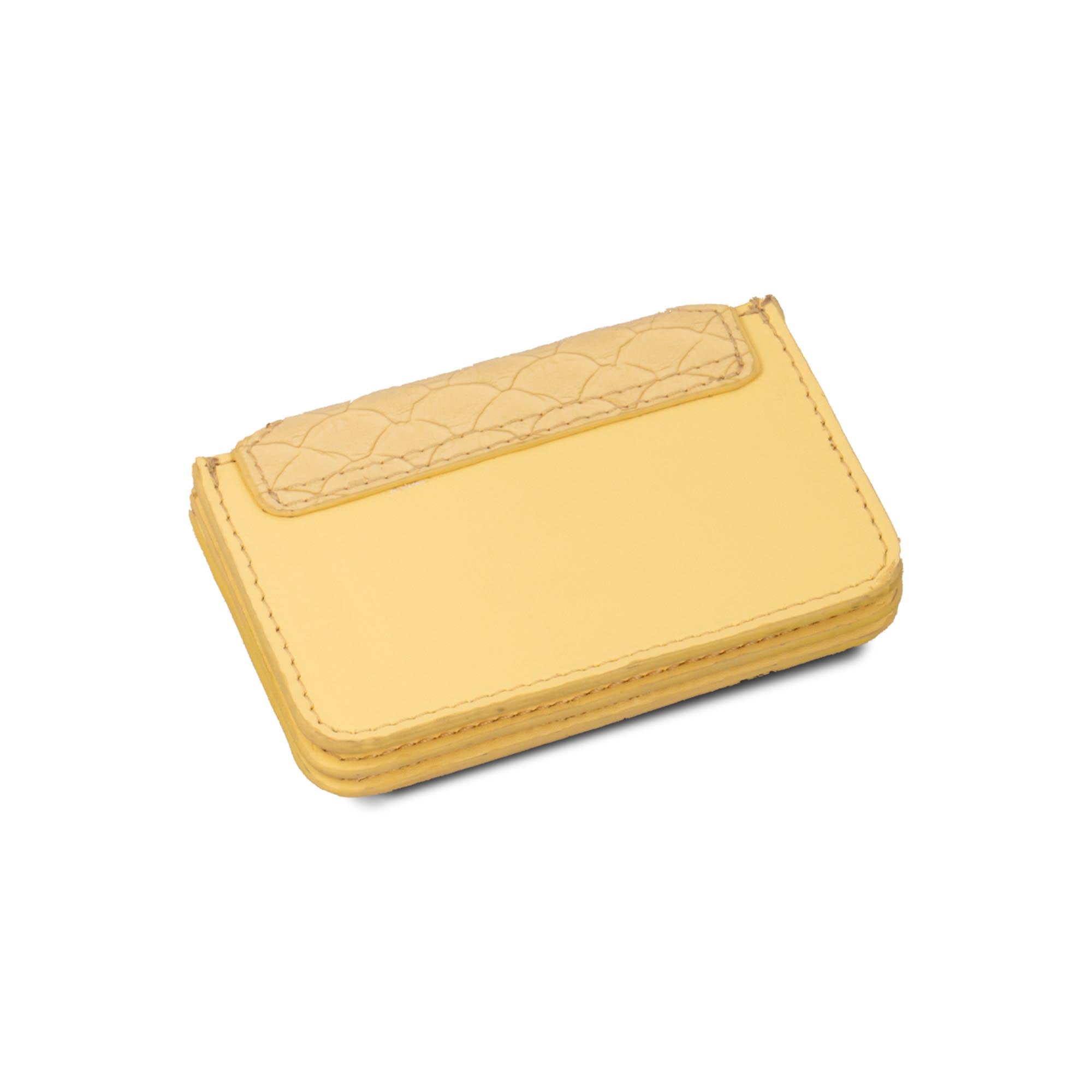 Yellow Claire Card Holder