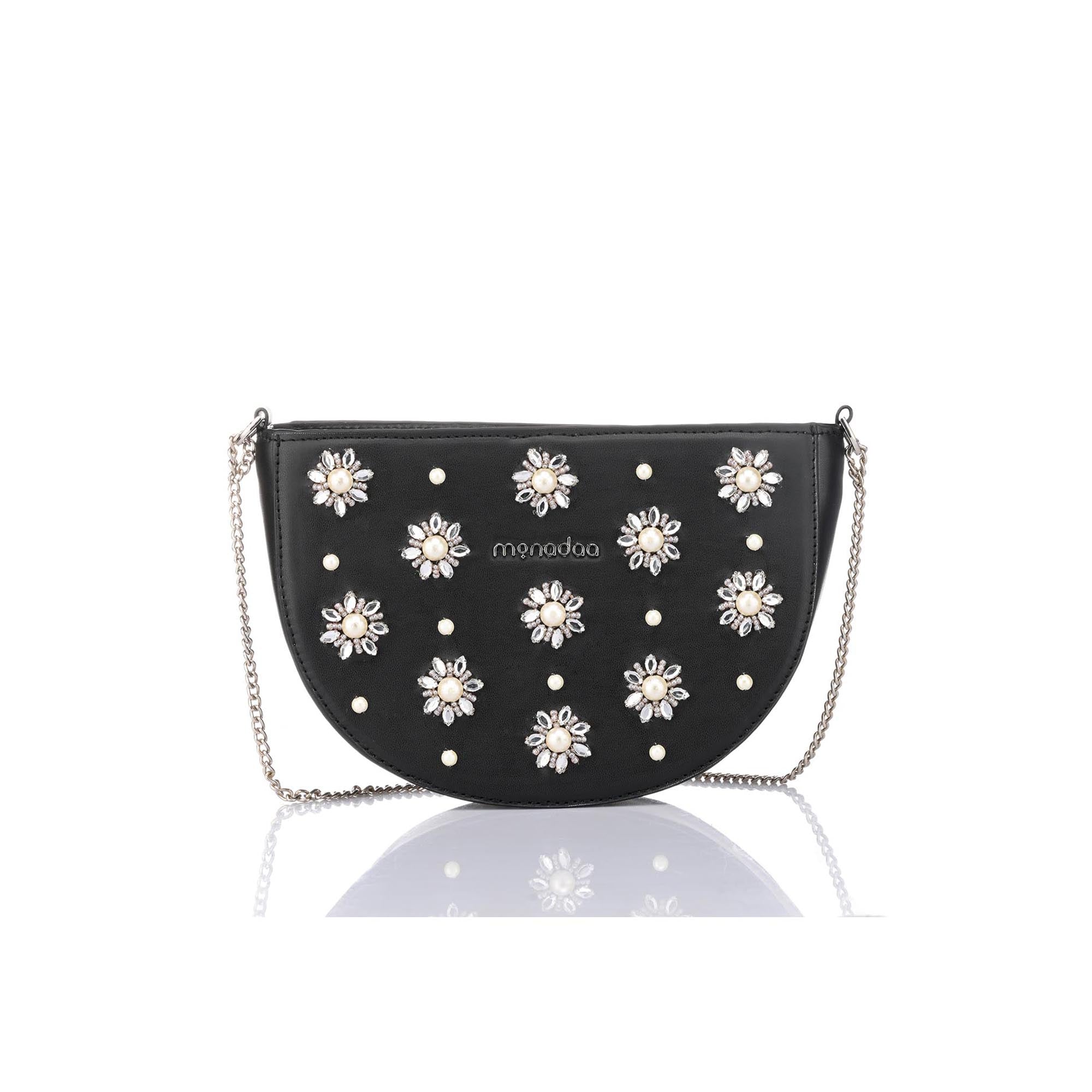 Black Macie Evening Bag