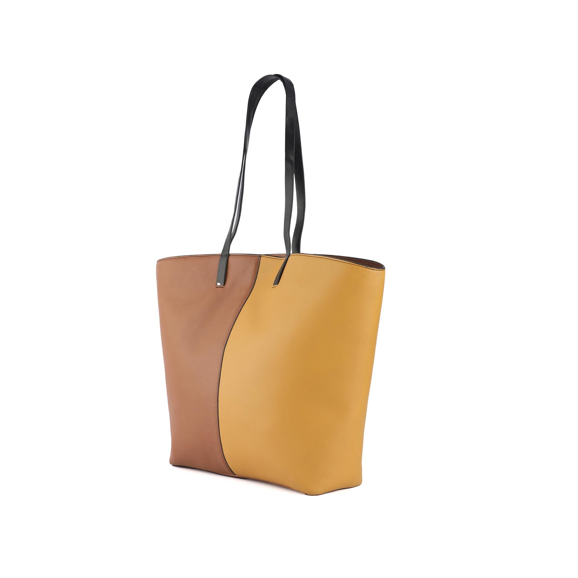 Saint Laurent Le-Anne Marie Large Shoulder Bag in Bicolor Smooth Leather |  Neiman Marcus