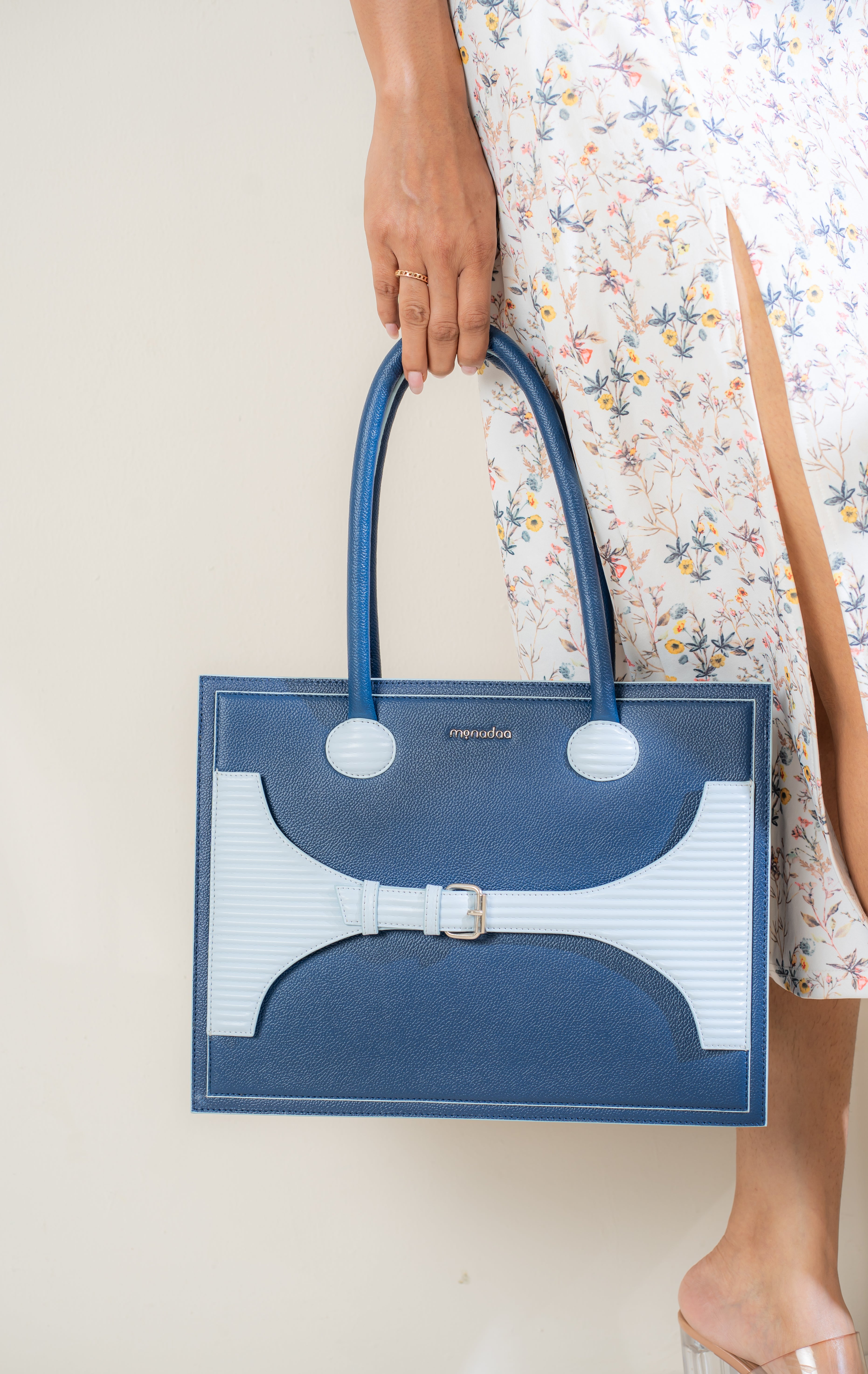 NAVY MAESTRO TOTE BAG