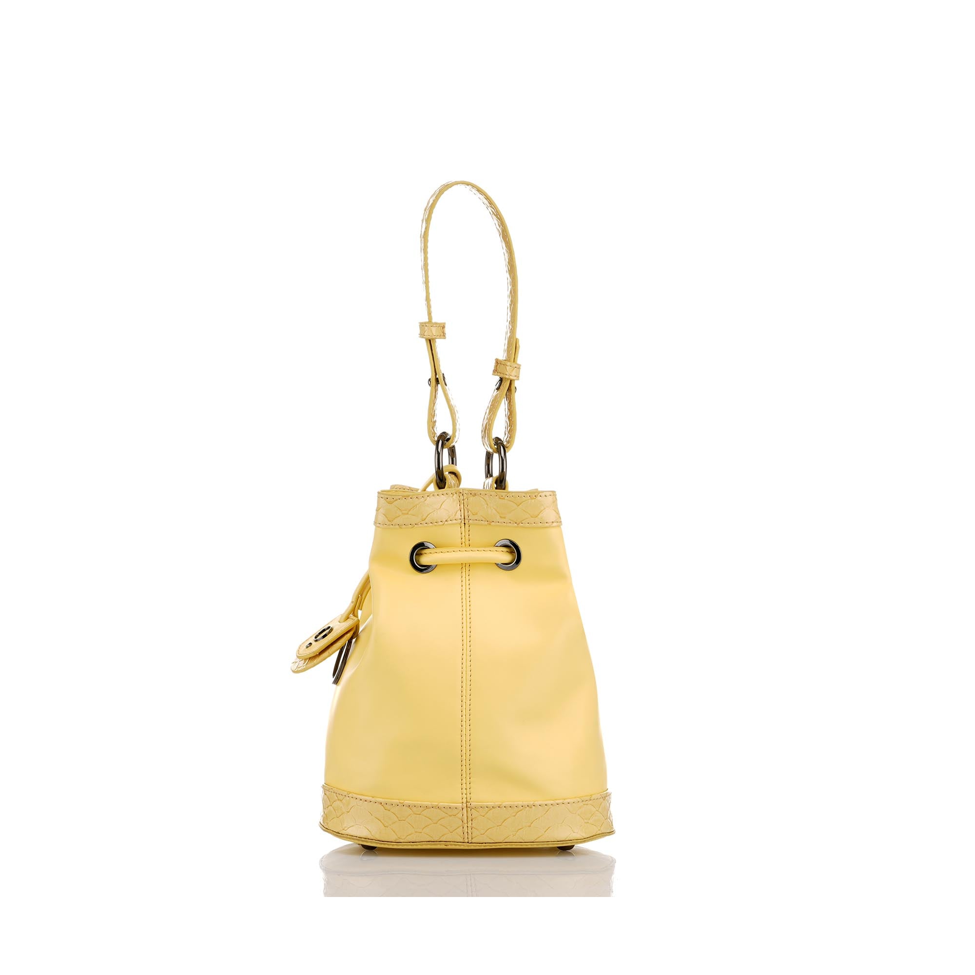 Yellow Remi Drawstring Bag