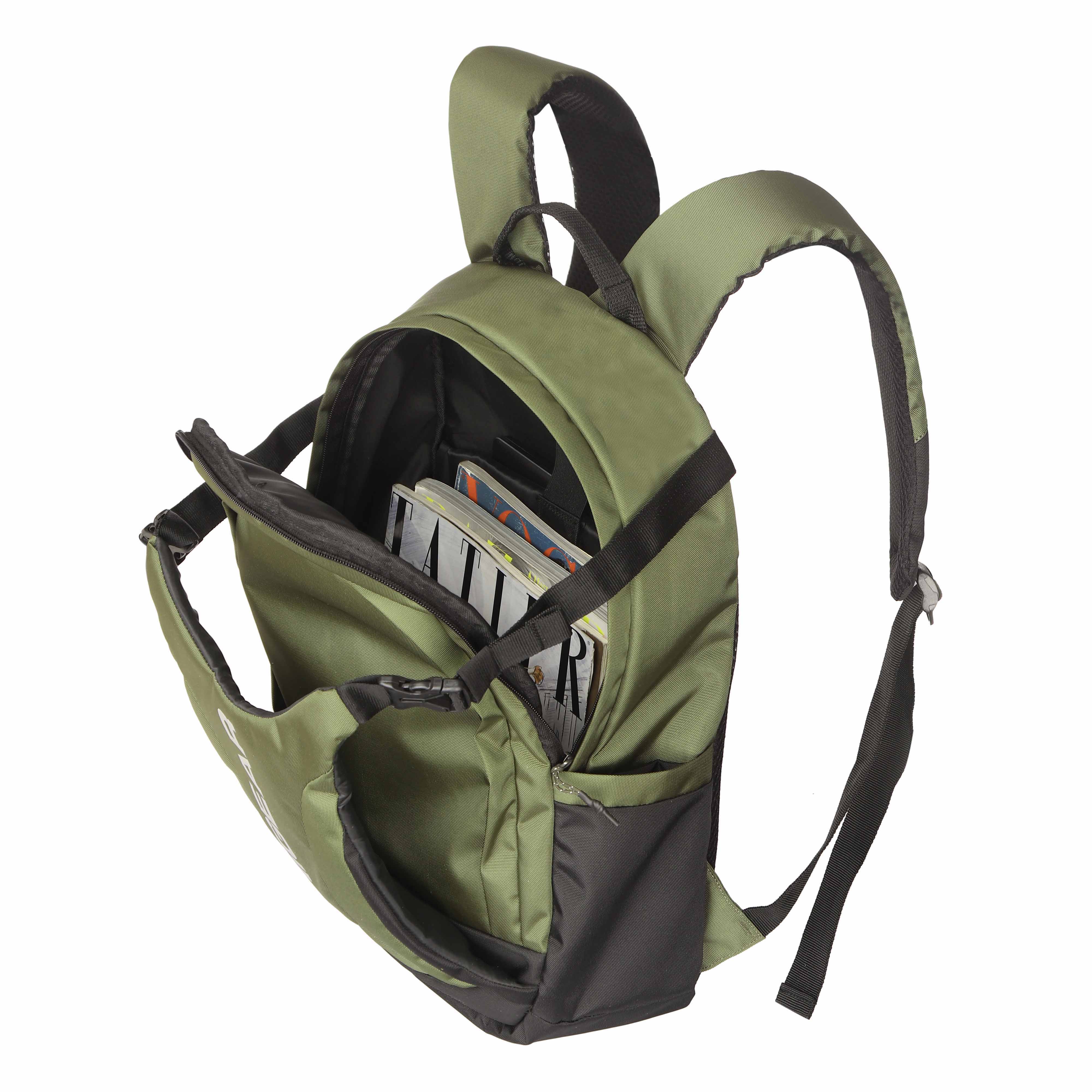 Wrap-Up Olive Backpack